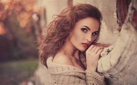 Girls Blonde Brunette Beautiful Model Face Photography Kb Coolwallpapers Me