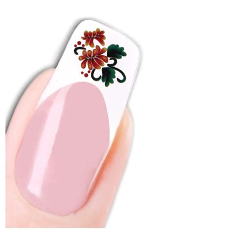 Tattoo Nail Art Blume Aufkleber Nagel Sticker Justfox De Der