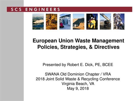 European Union Waste Management Policies Strategies And Directives