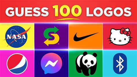 Guess The Logo In 3 Seconds 100 Famous Logos Logo Quiz Youtube