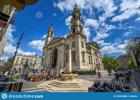 St Stephen S Basilica In Budapest Hungary Editorial Stock Photo