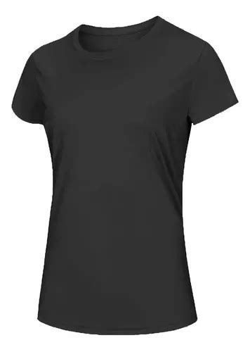 Camiseta Dry Fit Feminina Anti Suor Athletix Premium Preta