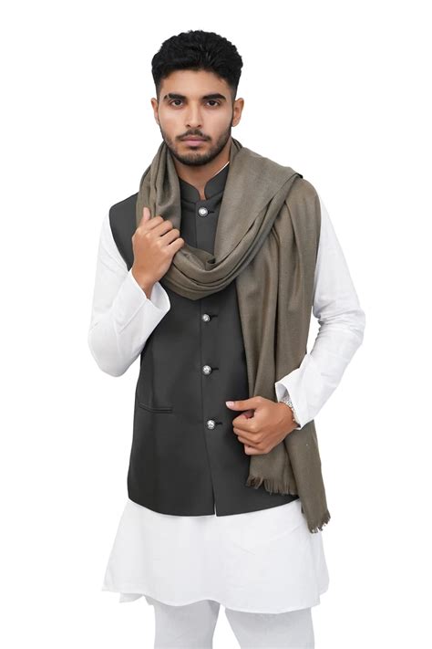 Buy Dhariwal Men S Plain Woollen Lohi Shawl 50 100 Marino At