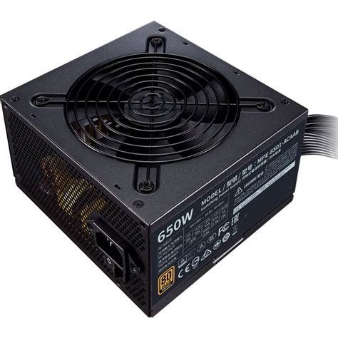 Fonte W Cooler Master Mwe Pfc Ativo Efici Ncia Plus Bronze