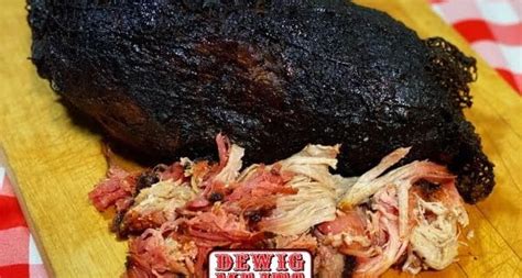 BBQ Pork Butt Cooking Instructions - Dewig Meats
