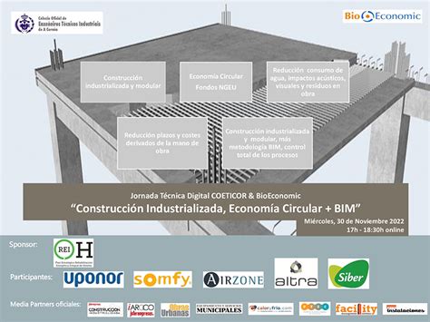 Jornada Técnica Online Construcción Industrializada Economía Circular