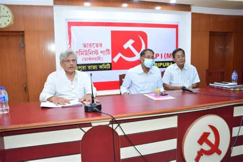 Tripura Cpim Demands Action Against Bjps Alleged “death Threats” In Panchayat Polls Krc Times