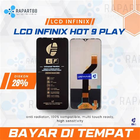 Lcd Infinix Hot Play X Original Fullset Touchscreen Life Future Best Quality Shopee