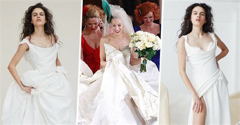 Les robes de mariée façon Sex the City de Vivienne Westwood Marie Claire Belgique