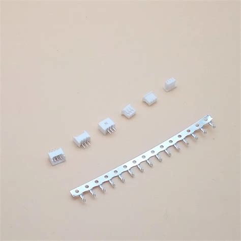 Micro JST 1 25mm T 1 3 Pin Straight Connector Plug Female Male X 20