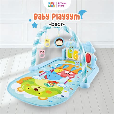 Jual Paz Playgym Music Bear Mainan Bayi Playmate Piano Babygym