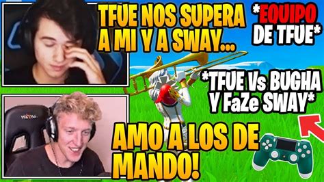 Tfue Destroza A Faze Sway Y A Bugha Junto A Su Equipo De Mando En Una Final Imposible 😱 Youtube