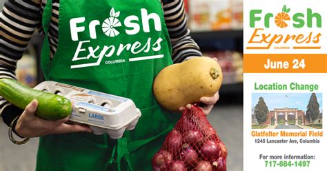 Fresh Express Distribution, June 24 | Columbia Borough School District