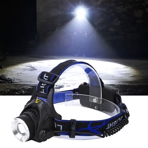 Dioche Lampe Frontale T Led Forte Lumi Re T Phare En Alliage D