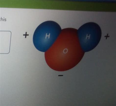 Giving The Distribution Of Charges Shown In This Water Molecule Why Is