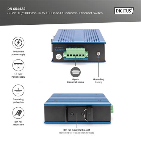 Digitus By Assmann Shop Port Fast Ethernet Netzwerk Switch