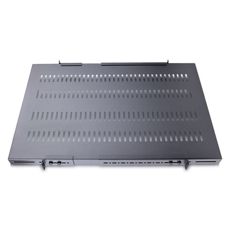 StarTech 1U 4 Post Adjustable Vented Server Rack Mount Shelf