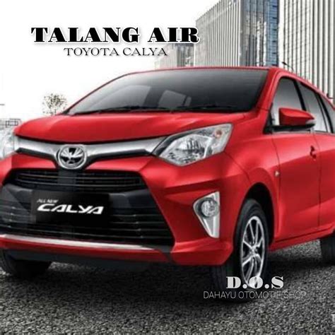 Jual Talang Air Pintu Mobil TOYOTA CALYA Model RATA FLAT High Quality