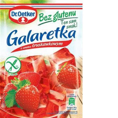 GALARETKA TRUSKAWKOWA BEZGLUTENOWA 77G DR OETKER Bratek