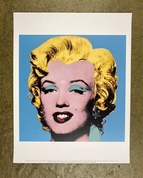 Andy Warhol Shot Blue Marilyn Poster Kunstdruck Bei Germanposters De