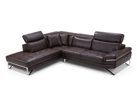 Stylish Curved Sectional Sofa in Leather with Pillows Corpus Christi ...