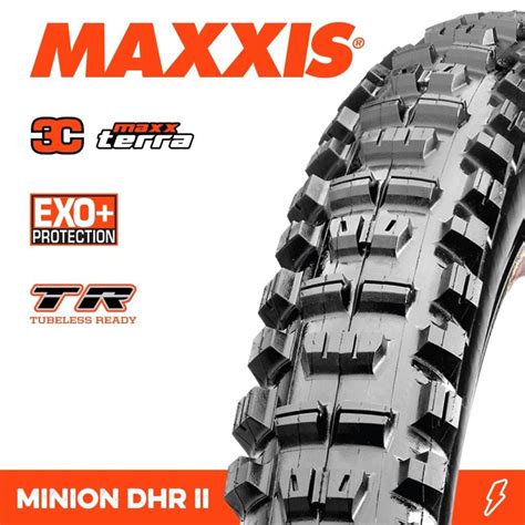 MAXXIS MINION DHR II 29 X 2 60 3C TERRA EXO R D Cycles