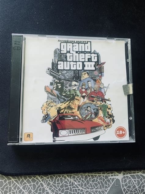 Ліцензійний диск з грою для ПК PC Бука "Grand Theft Auto III" GTA 3 ...