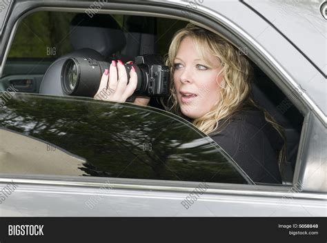 Female Private Investigator Camera Image And Photo Bigstock