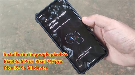 How to install eSIM in google pixel 6a /6pro/ Pixel 7 / 7Pro / Pixel 5 ...