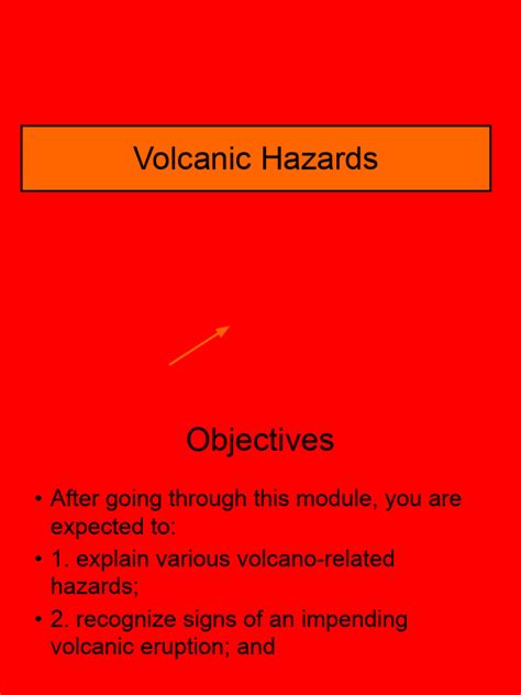 Volcanoes Hazards | PDF | Volcano | Types Of Volcanic Eruptions