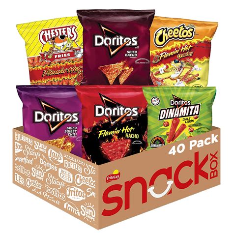 Mua Fiery Mix Variety Pack Hot Spicy Snacks Single Serve Bags Pack Of Flamin Hot