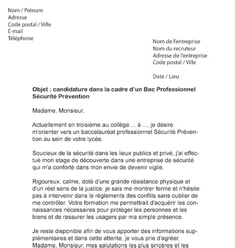 Lettre Motivation Lycée Privé Infos Profs Eleves Parents