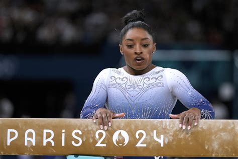 Simone Biles Balance Beam Routine 2024 - Wynne Maryjo