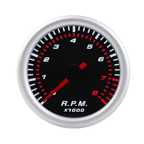 ETOPARS 52 Mm Car Engine Car Pointer Voltage Display Speedometer RPM