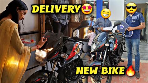 Finally Taking Delivery Of My New Bike Bajaj Pulsar Bs Top