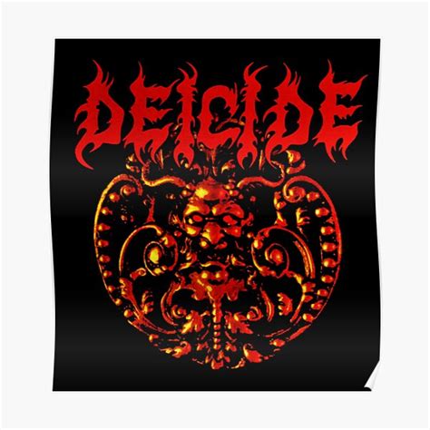 "deicide band logo the legen band" Poster for Sale by tjosefsohn4c ...