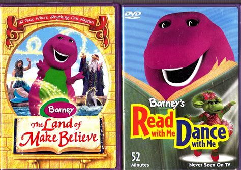 Barney Read With Me Dance With Me Barney The Land Of Make