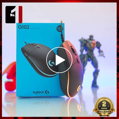 Chuột Led Gaming Máy Vi Tính Logitech G102 Chuột Dây Game Thủ Chuyên Game Laptop Pc Shopee