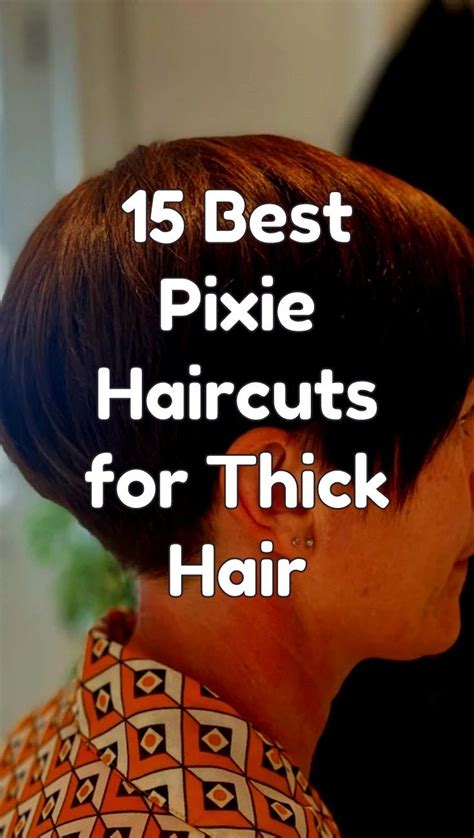 Best Pixie Haircuts For Thick Hair Low Maintenance Thick Hair