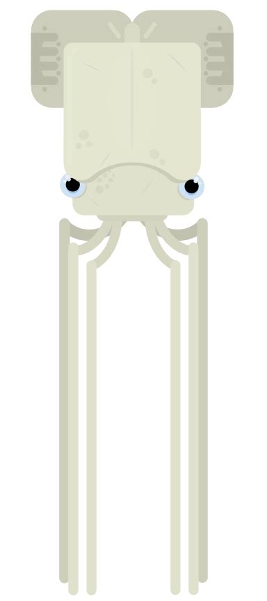 [ANIMAL]Bigfin Squid/Magnapinna (Mantle and Tentacles based of Werts ...