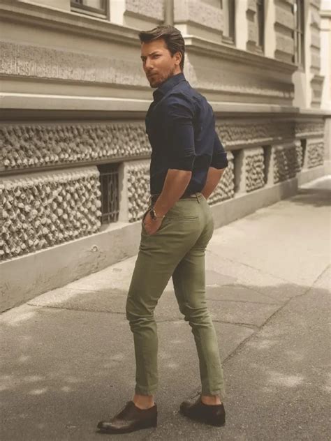 Green Pants Outfit Ideas For Men Green Pants Combination Shirts