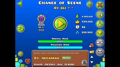 Geometry Dash Change Of Scene By Bli YouTube