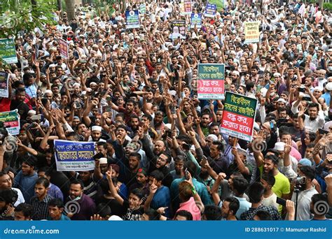 Bangladesh Jamaat E Islami Party Protest In Dhaka Bangladesh Editorial Photography Image Of