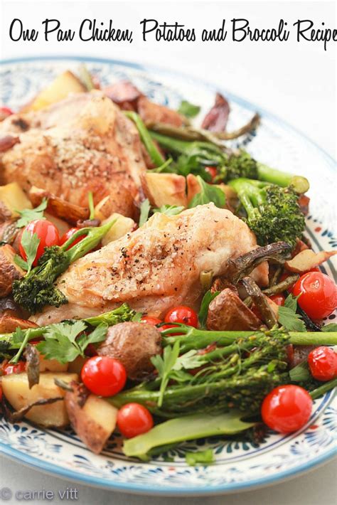 Easy One Pan Roasted Chicken And Vegetables Deliciously Organic