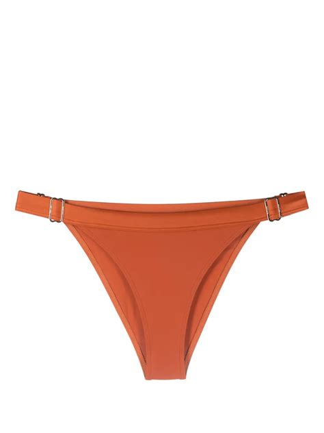 Marlies Dekkers Cache Coeur Tanga Bikini Bottoms In Orange Modesens
