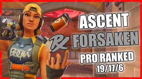 Prx F Rsaken Raze Ascent Valorant Pro Vod Ranked Gameplay Youtube