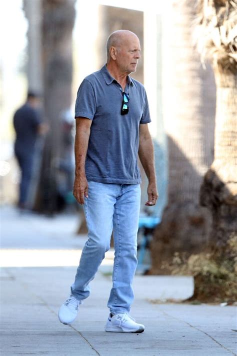 Bruce Willis, 67, looks slimmer than usual in latest outing amid