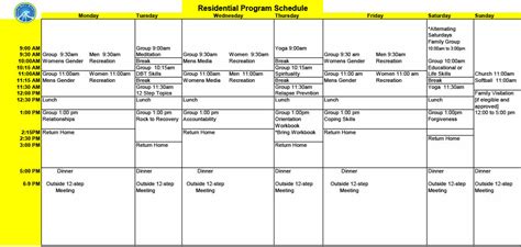 California Addiction Rehab Schedule Daily Routine At Ocean Hills Recovery