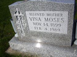 Vina Davenport Moses 1899 1989 Mémorial Find a Grave