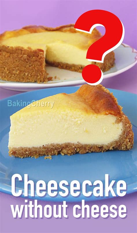 Cheesecake Without Cheese Baking Cherry Recipe Sour Cream Recipes Cheesecake Recipes